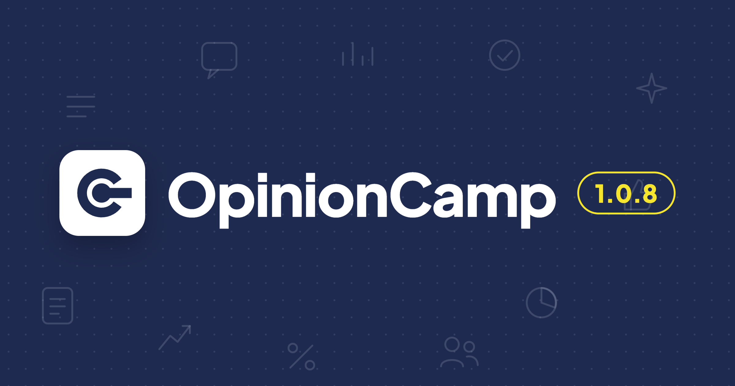 What’s New in OpinionCamp 1.0.8 (Release Notes)